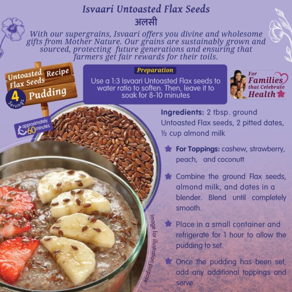 Isvaari-untoasted-Flax-Seeds-1kg-how-to-cook