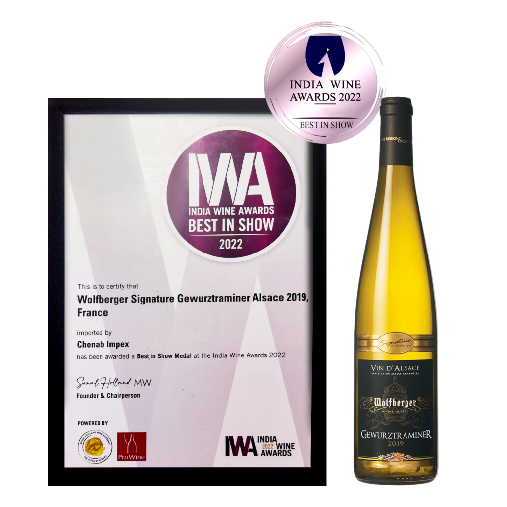 India-Wine-Award-best-in-show-Wolfberger-Gewurztraminer-Alsace