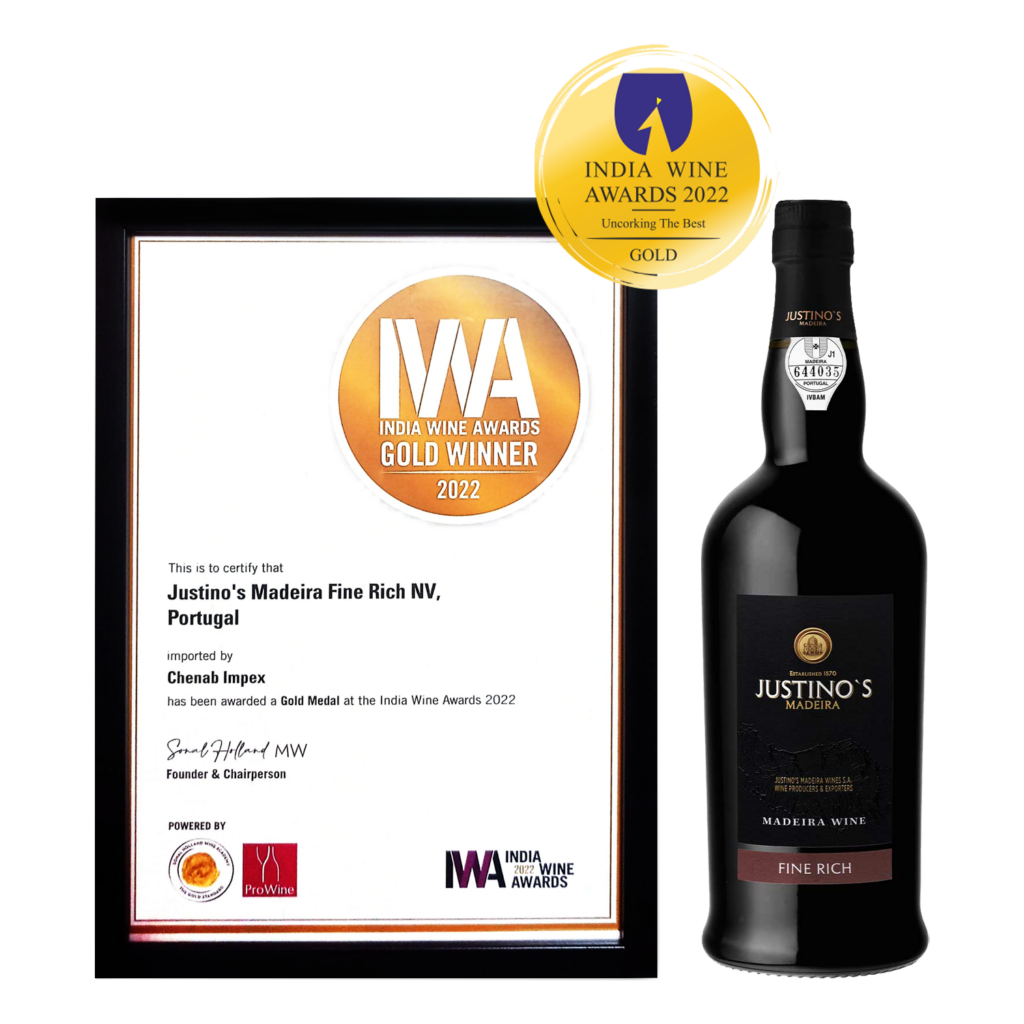 India-Wine-Award-gold-2022-Justino-Madeira-Fine-Rich