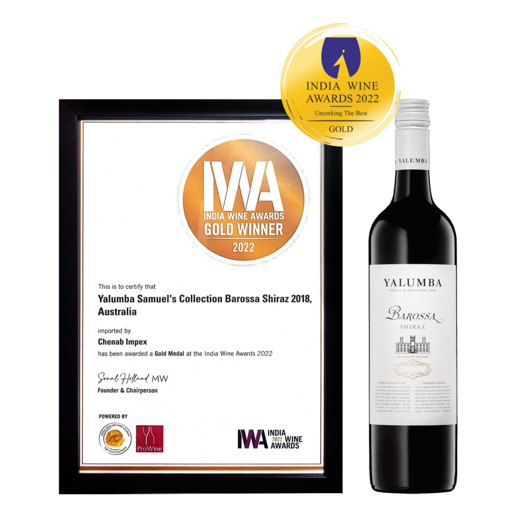 India-Wine-Award-gold-2022-Yalumba-Borossa-Shiraz