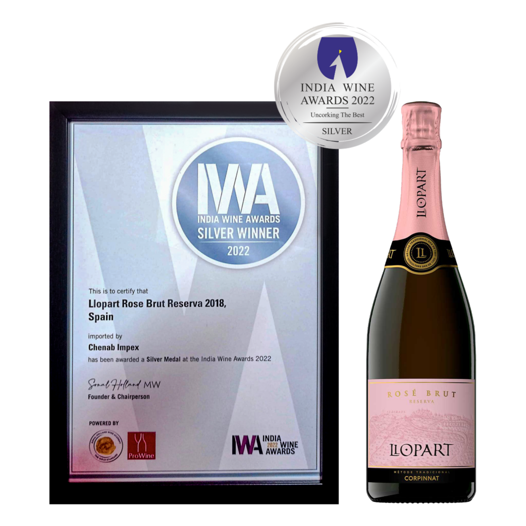 India-Wine-Award-silver-2022-LLOPART-rose-brut-reserva